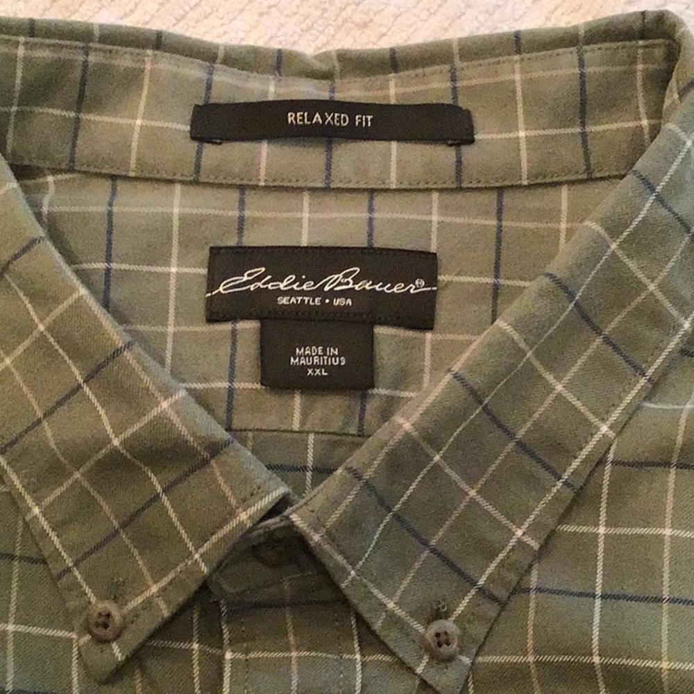 Eddie Bauer Men’s Long XXL Shirt